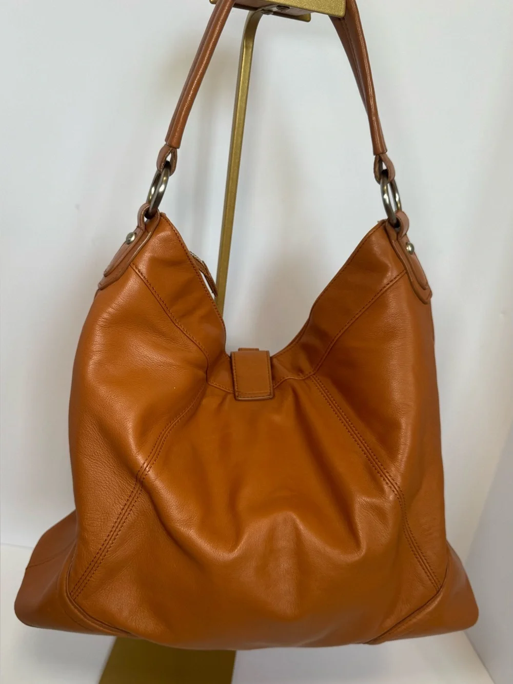 BEAUTIFUL Vintage Coldwater Creek Buttery Soft Leather Hobo Shoulder Bag